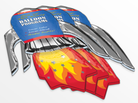 Print: Die Cut Rocket Brochures