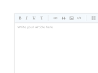 Wysiwyg Icons - PSD