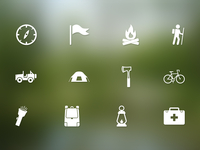 Parks and Rec / Camping Icons
