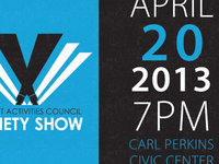 Variety Show Print Material