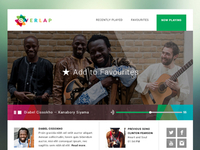 Overlap Web Radio Player