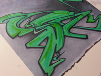 Alphabet Scribbles: "S"