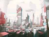Red city