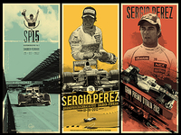 Tríptico Sergio Perez