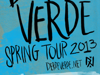 Derde Verde Generic Tour Poster