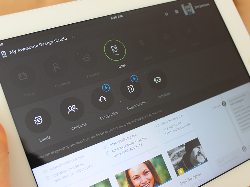 Responsive Menu (Tablet version)