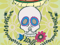 Mexico skull