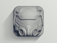 "FLAT" Helmet Icon