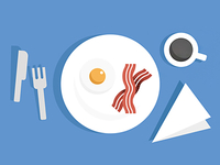 A little breakfast.