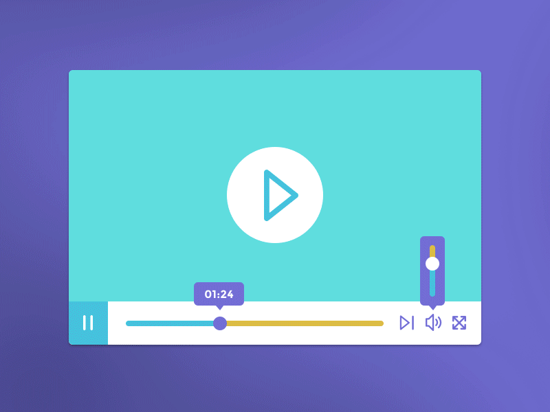 Download Video Player Free PSD