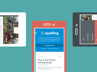 Appblog customization on mobile
