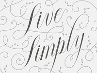 Live Simply