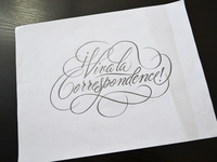 ¡Viva La Correspondence! Sketch