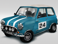 Dribbble Cooper blue (PSD)