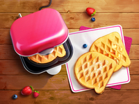 Waffle illustration