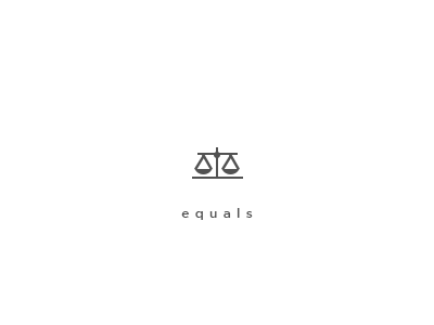 Equals