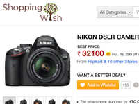 ShoppingWish Product Page Refresh
