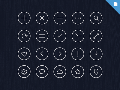 Download Free Icon Pack Volume 1