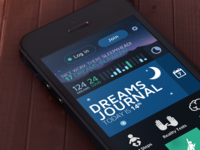  Lucid Dreaming main screen WIP