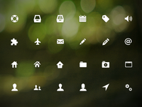 Working on an Icon set