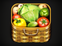 Vegitables Tree IOS Icon