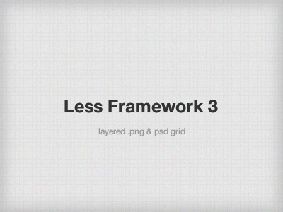 Framework Design