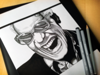 Ray Charles Drawing