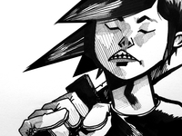 A Super A Day 107 - Black + White