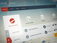 Travel web // flight search