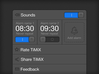 TiMiX Settings 3