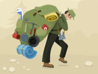 Exhausted Wanderer