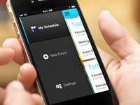 Kahootz iOS Menu