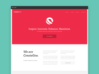 CreateOne Home Page