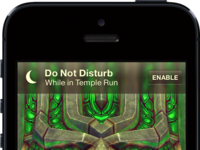 Do Not Disturb for iOS - Application Integration