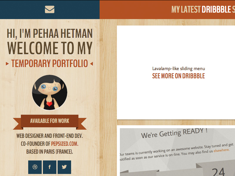 Dribbble fed Portfolio (2)