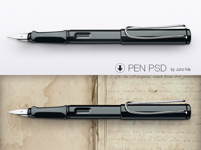 Download Pen PSD