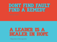 New typeface for Ma. Youth Leadership