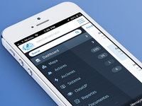 Admin web mobile