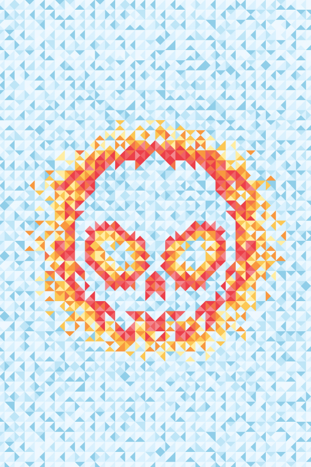 Geometricskull-iphone-wallpaper