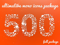 Ultimative Mono Icons Shot