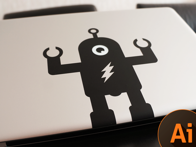 Download Macbook Pro Sticker Robot