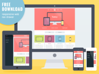 Responsive layout with Navigation Drawer
