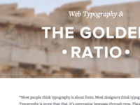Web Type Exploration