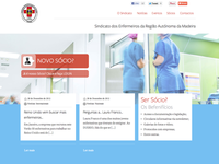 User interface for a Nurses Union Website