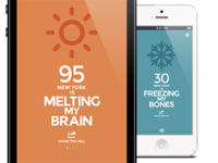 Weather App Mockup