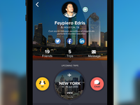 Travel App Mockup