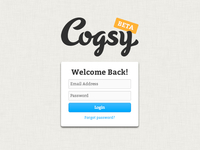 Cogsy Login (Beta)