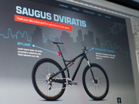 Project in progress - integrated trackers seller website 
