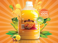 Golden Fruit Ad Poster