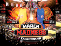Basket Ball Flyer Template 